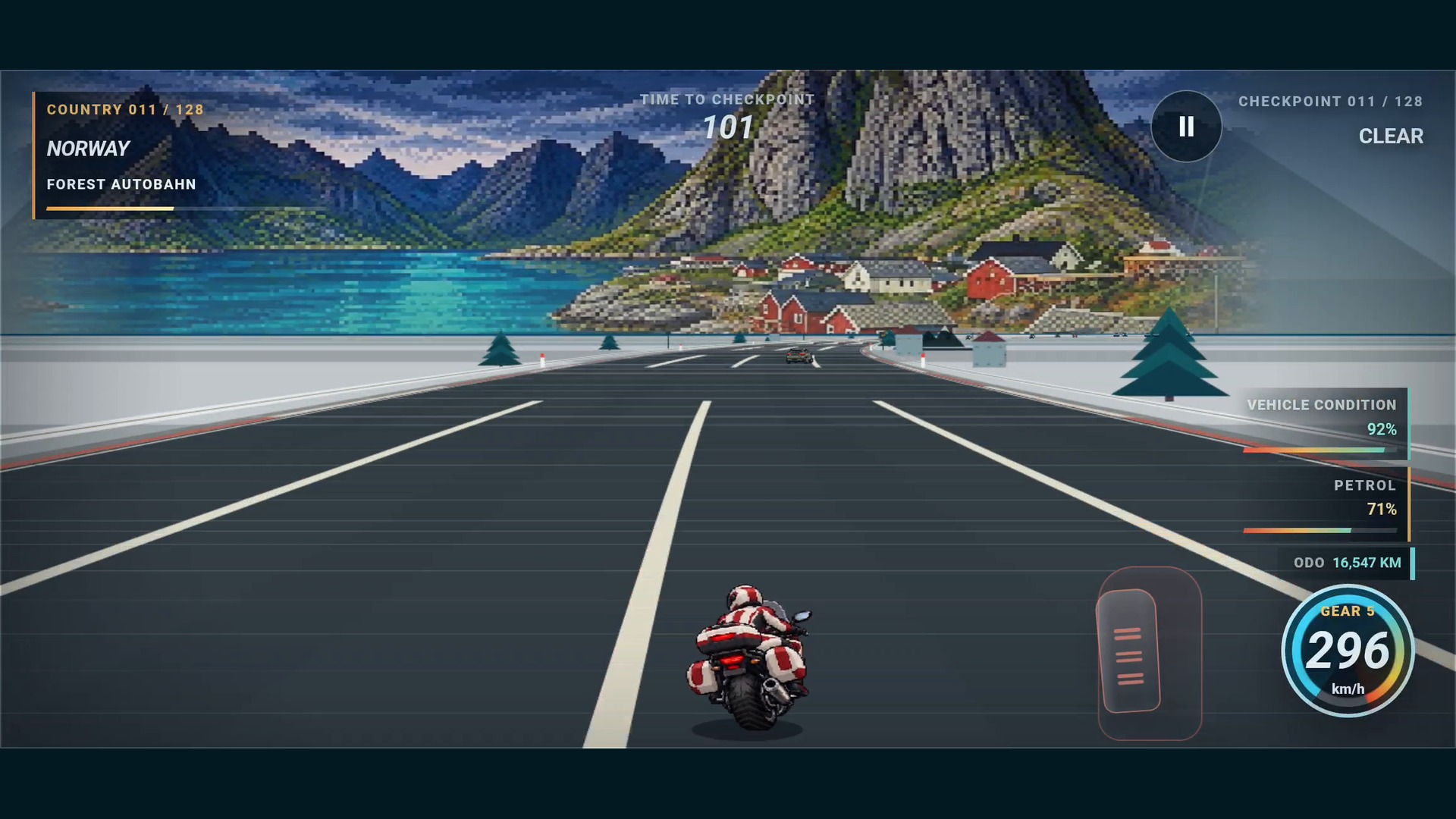 Motorcycle touring in Norway